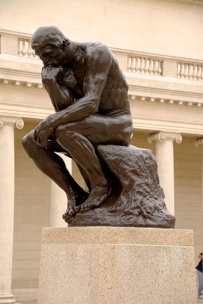 "The Thinker" - Auguste Rodin
